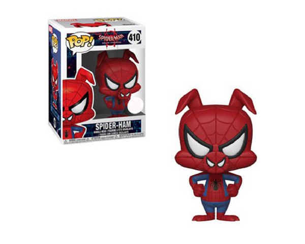 Funko Spider-Man Into the Spider-Verse POP! Marvel Spider-Ham Exclusive Vinyl Bobble Head #410