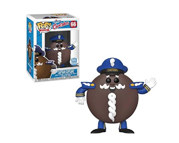 Funko Hostess POP! Ad Icons Captain Cupcake Exclusive Vinyl Figure #66