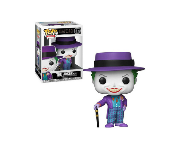 Funko DC Batman (1989) POP! Heroes Joker with Hat Vinyl Figure #337