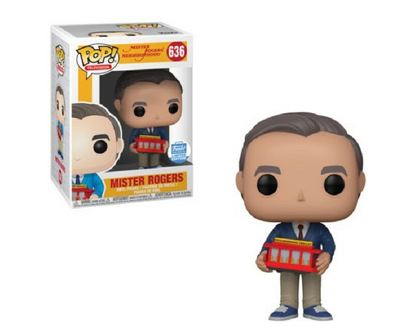 Funko Mr. Rogers Neighborhood POP! TV Mister Rogers Exclusive Vinyl Figure #636 [Blue Sweater]