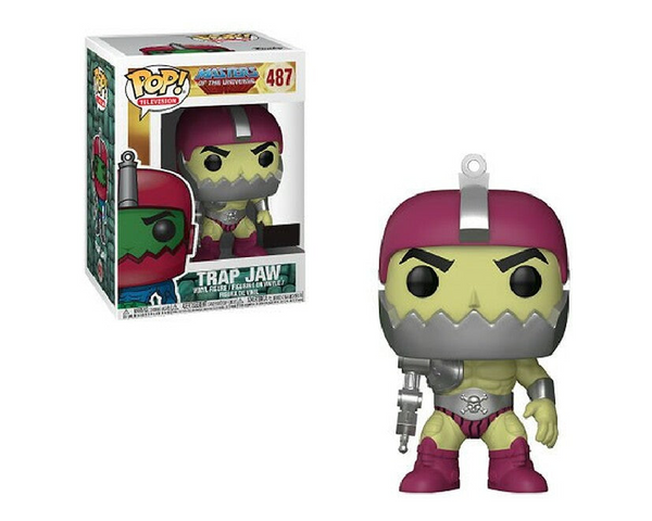 Funko Masters of the Universe POP! TV Trap Jaw Exclusive Vinyl Figure #487 [Metallic Armor, Light Green]