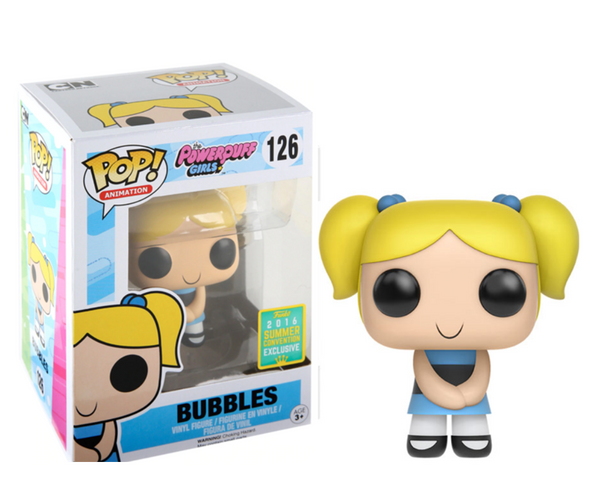 Funko Pop! Powerpuff Girl Bubbles SDCC 2016 Convention Exclusive #126