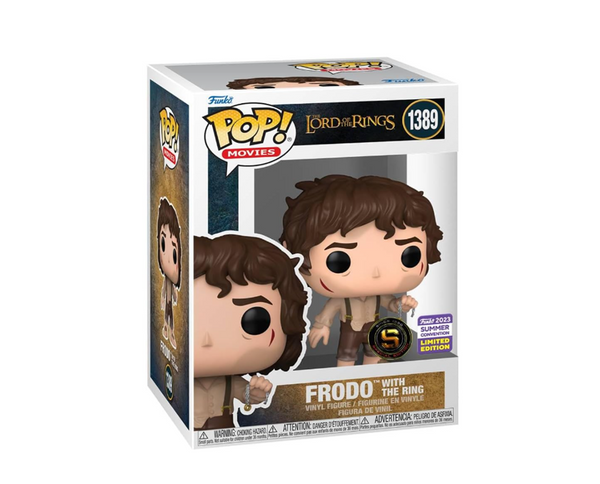 Funko Pop! Movies: Lord of The Rings - Frodo with Ring #1389 (SDCC'23)