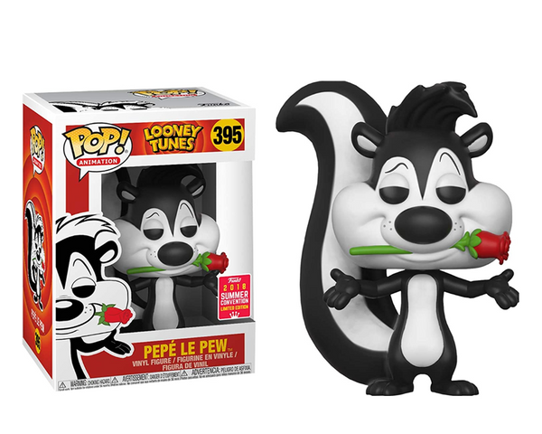 Pop Funko Animation: Looney Tunes Pepe Le Pew #396 2018 Summer Convention Exclusive SDCC Limited Edition