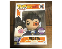 Funko POP! Dragon Ball Z - Metallic Vegeta #10 with Sticker! Convention Exclusive!