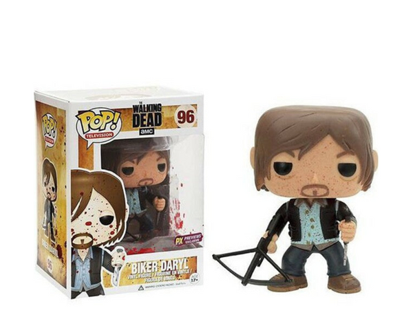 Funko The Walking Dead POP! TV Biker Daryl Dixon Exclusive Vinyl Figure #96 [Bloody Version]