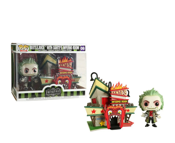 Funko POP! Town Beetlejuice with Dante's Inferno Room Exclusive Vinyl Figure #06