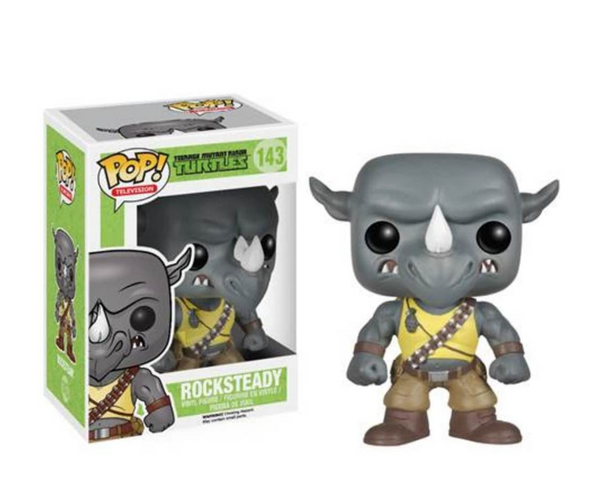 Teenage Mutant Ninja Turtles Rocksteady Funko POP Figure # 143