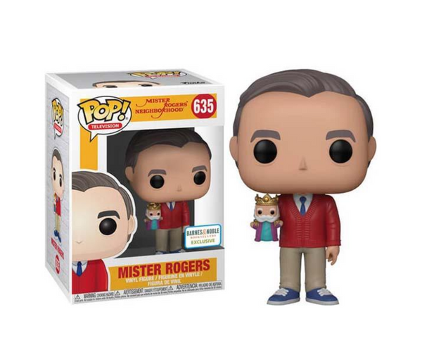 Funko POP Mister Rogers (With Puppet) 635 - Barnes & Noble Exclusive