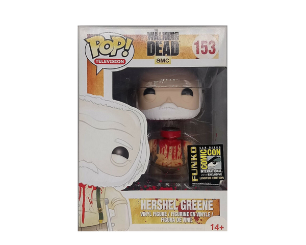 Funko Pop The Walking Dead 2014 SDCC Exclusive Bloody Headless Hershel Greene #153