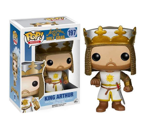 Funko Pop! Movies: Monty Python and The Holy Grail - King Arthur #197 Vinyl Figure