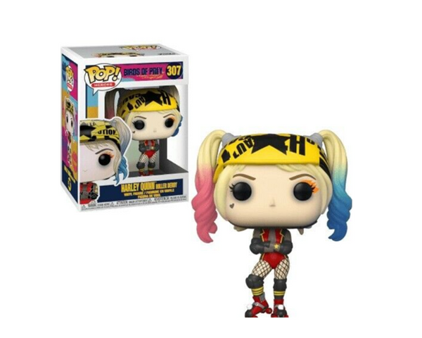 FUNKO Pop Movies Heroes Birds Of Prey 307 Harley Quinn With Roller Blade