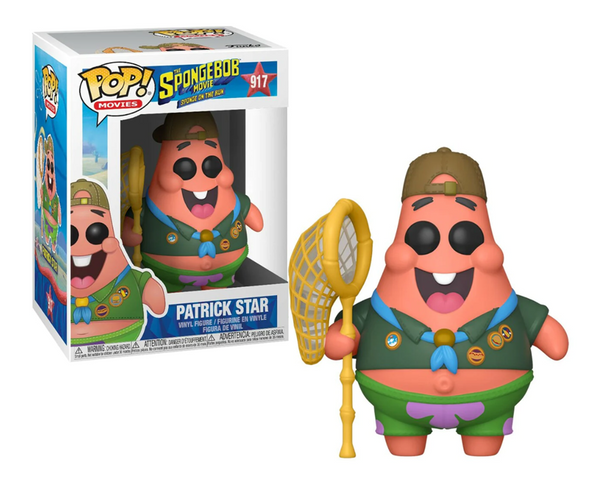 Funko Spongebob Squarepants Sponge on the Run Movie POP! Animation Patrick Star Vinyl Figure #917 [Camping Gear]