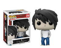 Funko POP Anime Death Note L Action Figure,Multi,3.75 inches #218