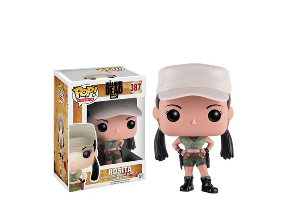 FUNKO POP WALKING DEAD ROSITA ESPINOSA #387 FIGURE VAULTED