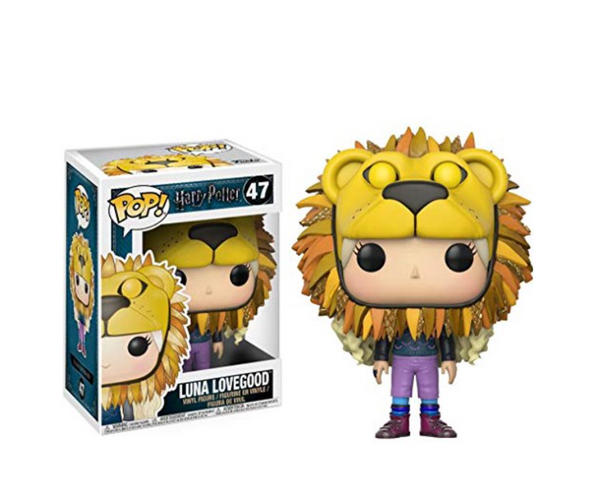 Funko Pop Movies: Harry Potter-Luna Lovegood w/ Lion Head