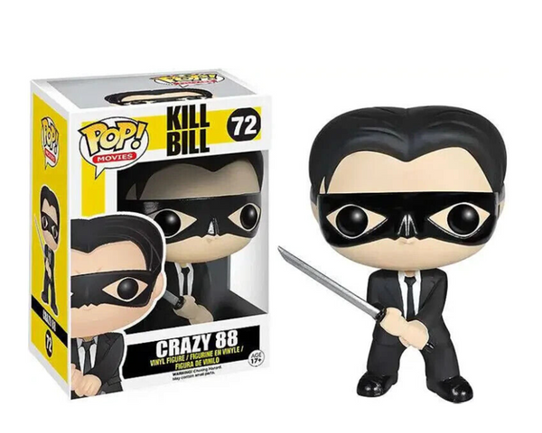 FUNKO POP MOVIES KILL BILL #72 CRAZY 88 VAULTED VINYL FIGURE