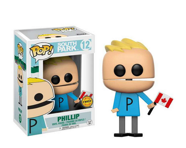 Funko South Park POP! TV Phillip Vinyl Figure #12 Canadian Flag Chase Version