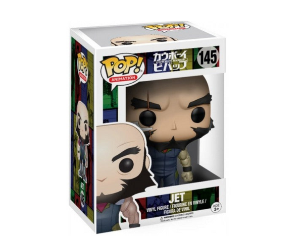 Funko Pop Jet #145 Cowboy Bebop Anime Animation Vaulted Vinyl Figure