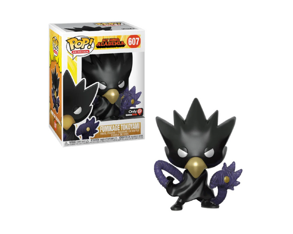 Funko Pop! Anime #607: My Hero Academia: FUMIKAGE TOKOYAMI (Metallic) GameStop