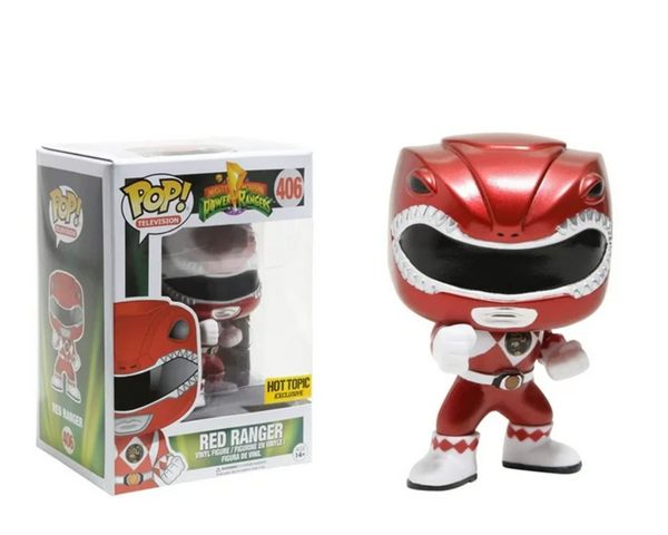 Funko POP! Mighty Morphin Power Rangers: Red Ranger (2016) (Hot Topic EXCLUSIVE)