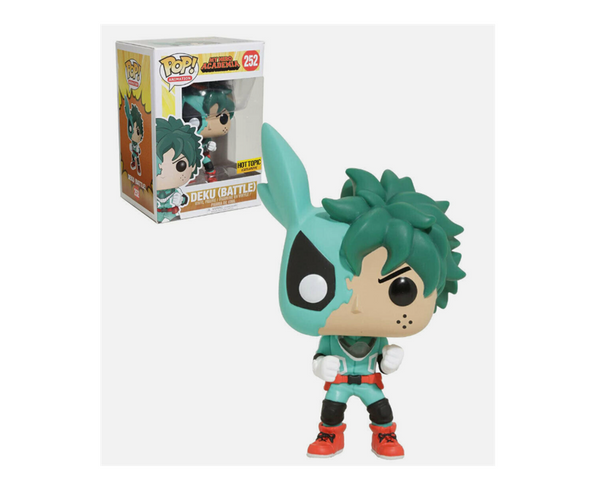 Funko Pop! Animation My Hero Academia Deku (Battle) Hot Topic Exclusive Figure #252