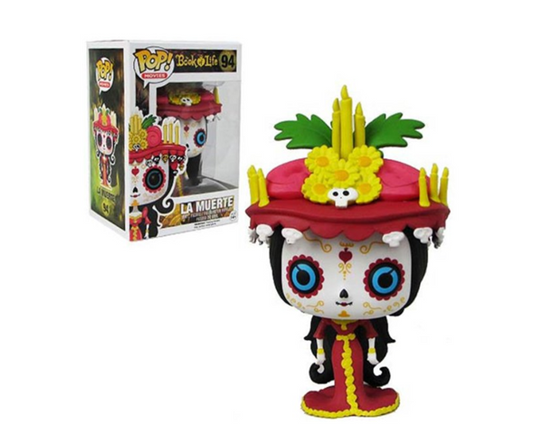 Funko Pop BOOK OF LIFE - LA MUERTE #94 VAULTED with Hard Stack Protector