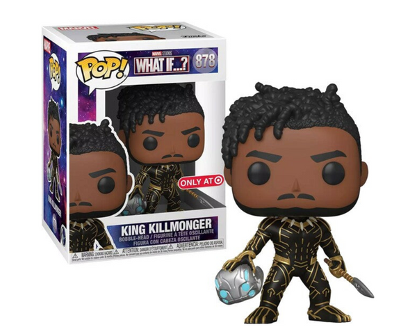 Funko What If? POP! Marvel King Killmonger Exclusive Vinyl Figure #878