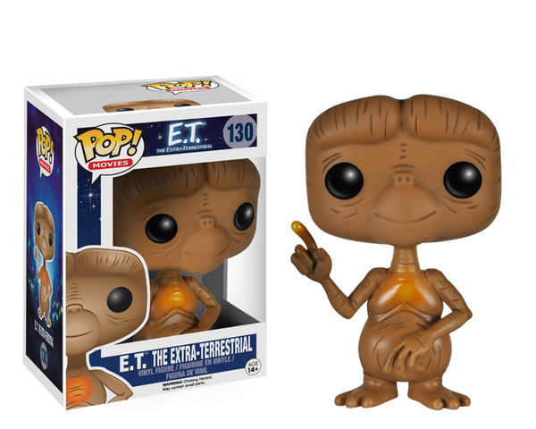 Funko Pop Movies E.T. The Extra-Terrestrial E.T. #130 Vaulted Vinyl Figure