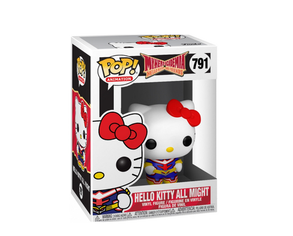 Funko Sanrio My Hero Academia POP! Animation Hello Kitty-All Might Vinyl Figure #791