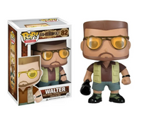 Funko The Big Lebowski POP! Movies Walter Vinyl Figure #82 with Hard Stack