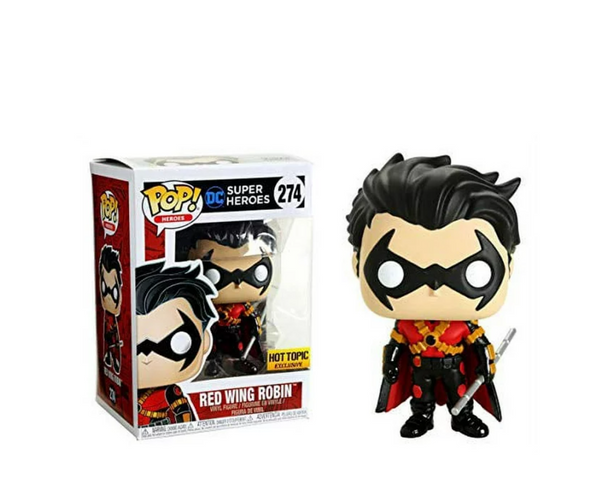 Funko DC Universe POP! Heroes Red Wing Robin Exclusive Vinyl Figure #274