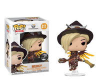 Funko Pop! Games Overwatch Mercy (Witch) #411 Exclusive Vinyl Figure