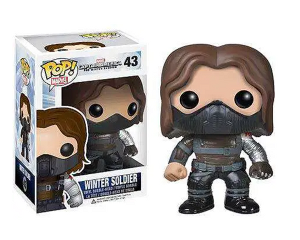 Funko Captain America: The Winter Soldier POP! Marvel Winter Soldier Vinyl Bobble Head #43 [No Mask]