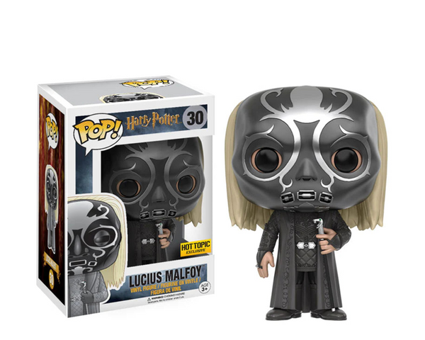 Funko POP Harry Potter: Lucius Malfoy: Death Eater Mask Hot Topic Exclusive #30