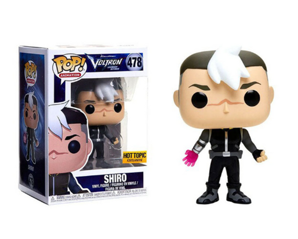 Funko Voltron POP! Animation Shiro Exclusive Vinyl Figure #478 [Glow-in-the-Dark]