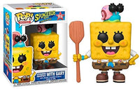 Funko Sponge on the Run Movie POP! Animation SpongeBob SquarePants with Gary Vinyl Figure #916 [Camping Gear]