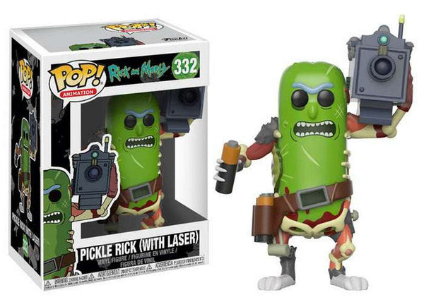 Funko Rick & Morty POP! Animation Pickle Rick with Laser Vinyl Figure #332